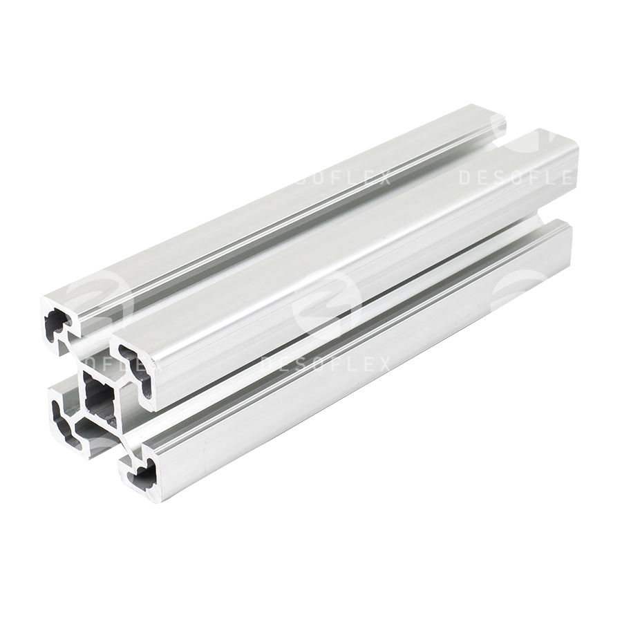 Perfil de aluminio anodizado R10 P40