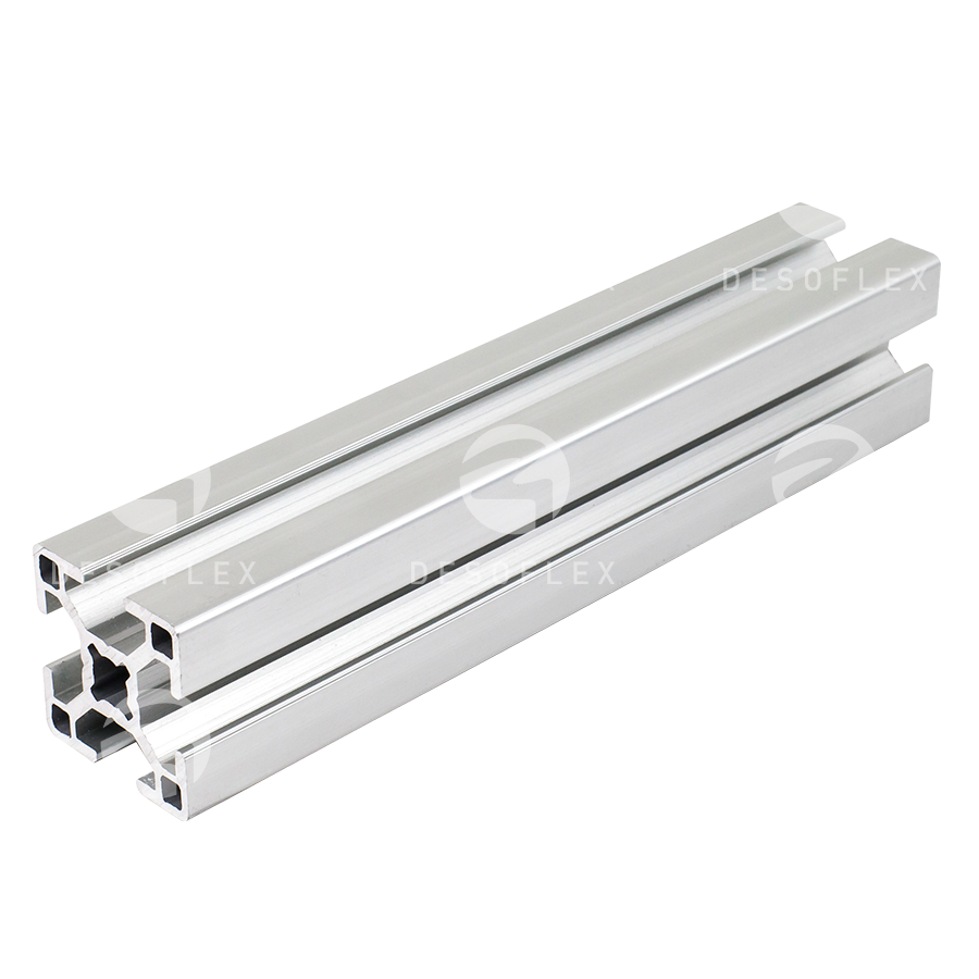 Perfil de aluminio natural R8 P30