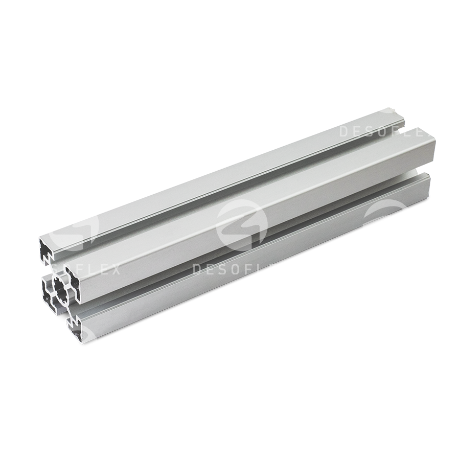 Perfil de aluminio natural R10 P45