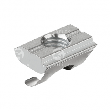 Tuerca con muelle R10/M6