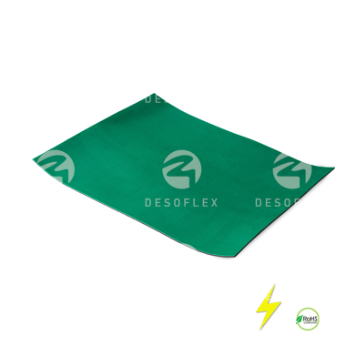 Tapete ESD color verde 1.25m