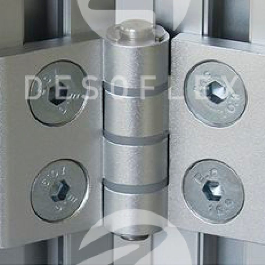 Bisagra de aluminio R10