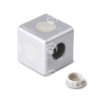 Conector cúbico de tres vías R8 P30