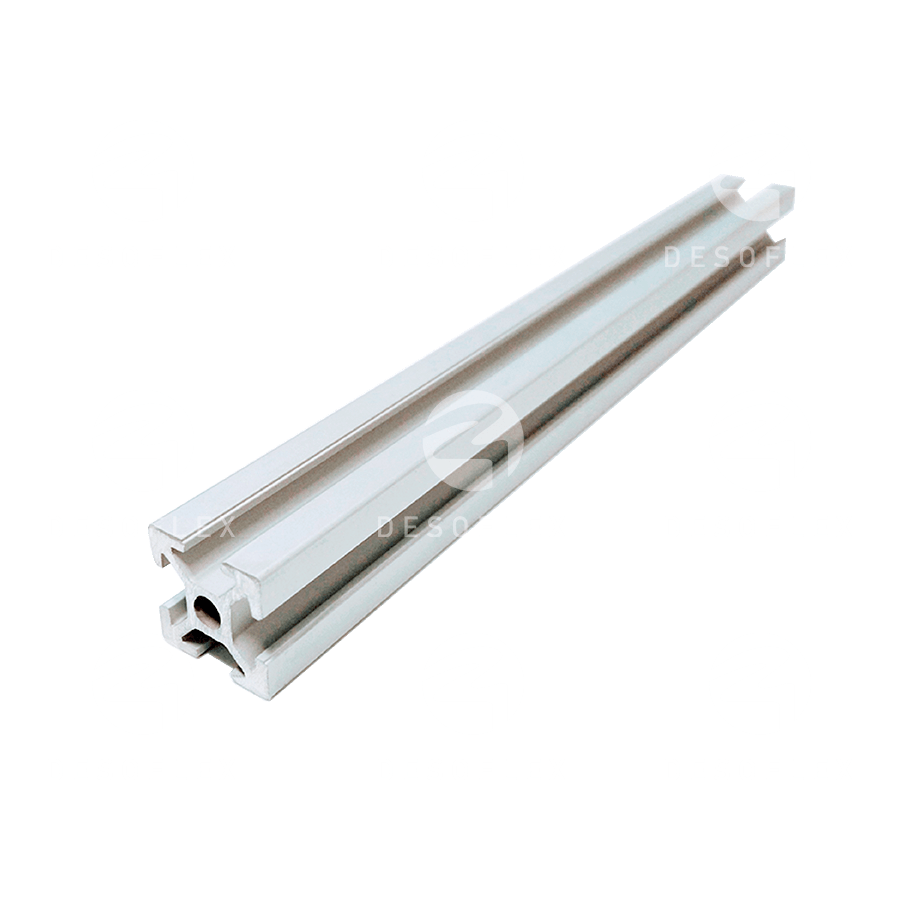 Perfil de aluminio anodizado R6 P20