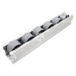 Riel de aluminio 40mm ESD (rueda gris)